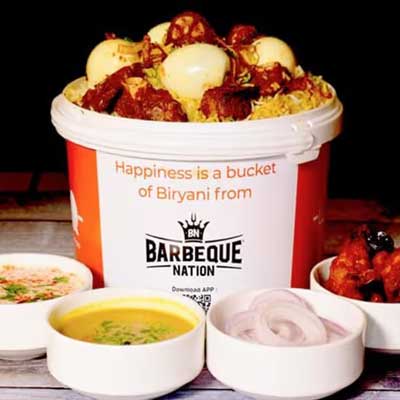 "Jumbo Bucket - Mutton Biryani (Serves 3-4) - Click here to View more details about this Product